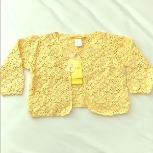 Gymboree Hand knitted cutest cardigan sweater